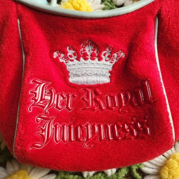 Juicy Couture Terry Cloth Crossbody Bag - Picture 6 of 13